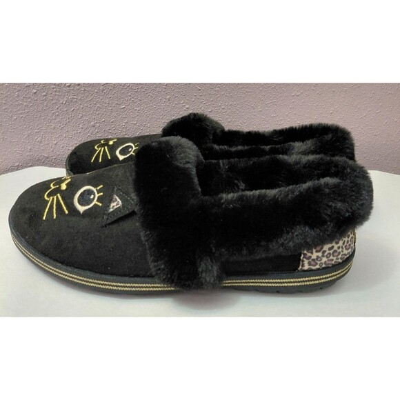Bobs From Skechers Cats To Cozy Memory Foam Slippers Women's Size 7.5 - Picture 3 of 7